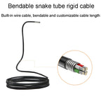 Teslong NTS300 5 Inch HD Large Screen Industrial Inspection Borescope Auto Repair Tools, 7.6mm Single Lens / 1m