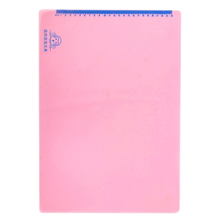 Non-Slip Exam Pad Writing Mat & Soft Drawing Board A3 Pink