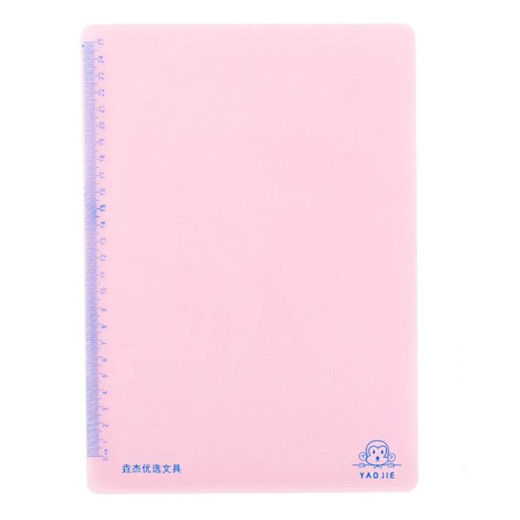 Non-Slip Exam Pad Writing Mat & Soft Drawing Board A4 Pink