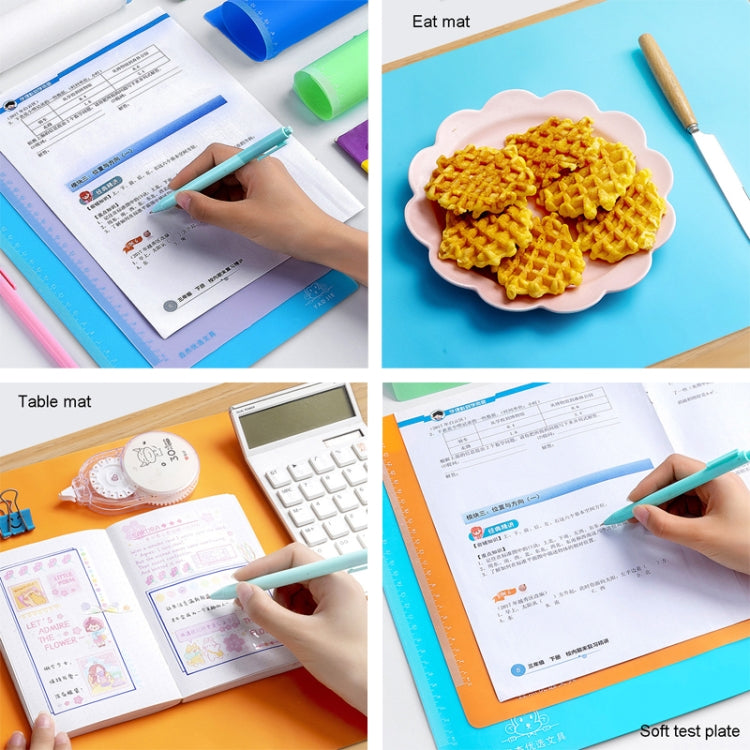 Non-Slip Exam Pad Writing Mat & Soft Drawing Board
