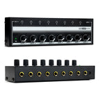 8-Channel Monitoring Multi-Channel Headphone Amplifier For Recording Studio, US Plug, HA800 – TPU HA800