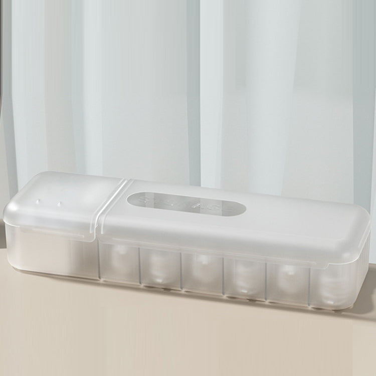 Desktop Data Cable Organizer With Lid Drawer Cord Storage Box – Non-slip White