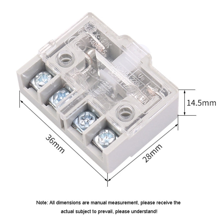 Foot Switch Inserts Self-Resetting Micro Travel Switches Accessories Miniature Limiters, CHINT YBLX-19/K – Waterproof, Wear-resistant