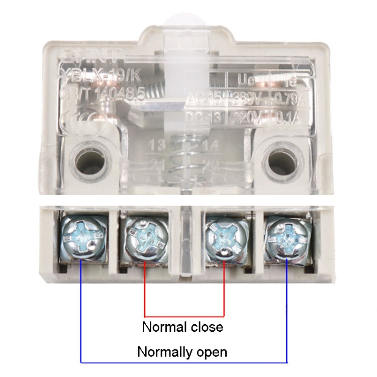 Foot Switch Inserts Self-Resetting Micro Travel Switches Accessories Miniature Limiters, CHINT YBLX-19/K – Waterproof, Wear-resistant
