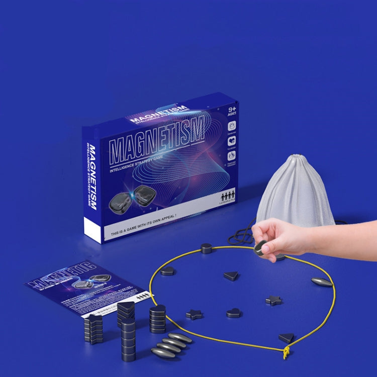 Magnetic Chess Game Fun Table Strategy Game for Kids and Adults, Sponge Model, Rope Model, Sponge Model Rock Chess, Rope Model Rock Chess – Magnetic Rope Model