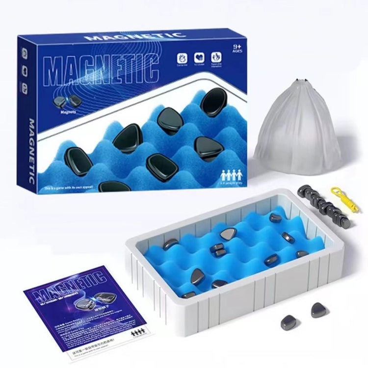 Magnetic Chess Game Fun Table Strategy Game for Kids and Adults, Sponge Model, Rope Model, Sponge Model Rock Chess, Rope Model Rock Chess – Magnetic Sponge Model Rock Chess