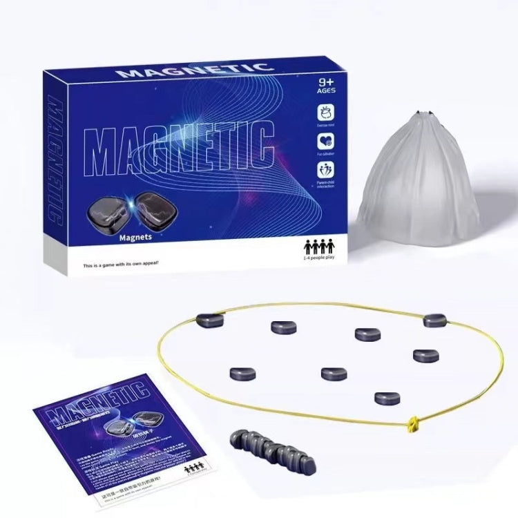 Magnetic Chess Game Fun Table Strategy Game for Kids and Adults, Sponge Model, Rope Model, Sponge Model Rock Chess, Rope Model Rock Chess – Magnetic Rope Model Rock Chess