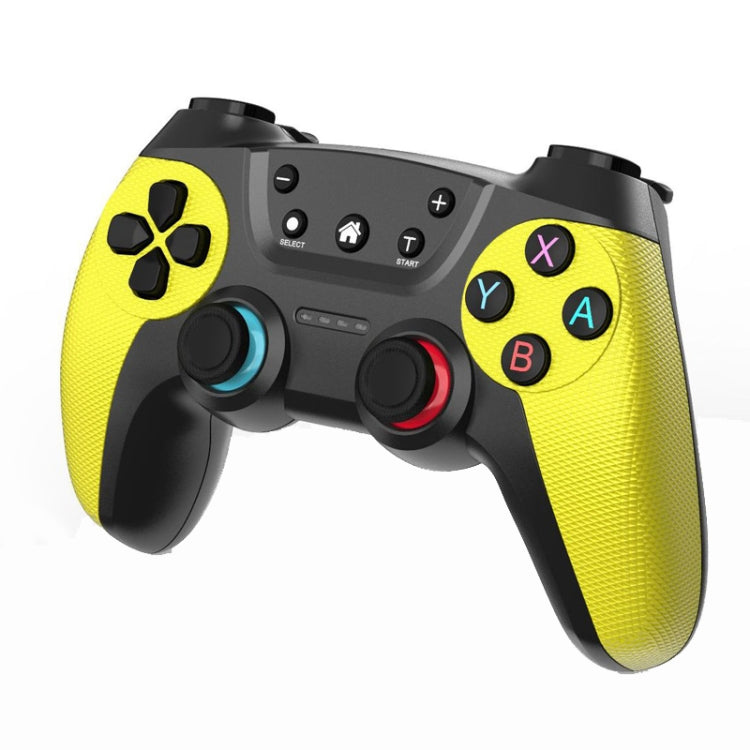 For Switch Pro / PC / Android Wireless Bluetooth Game Controller With Wake-Up Vibration, Blue, Elegant Silver, Elegant White