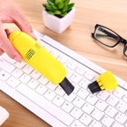Mini USB Interface Keyboard Cleaning Brush Portable Computer Dust Remover – Durable Build, Easy to Use Yellow