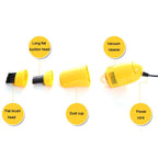 Mini USB Interface Keyboard Cleaning Brush Portable Computer Dust Remover – Durable Build, Easy to Use
