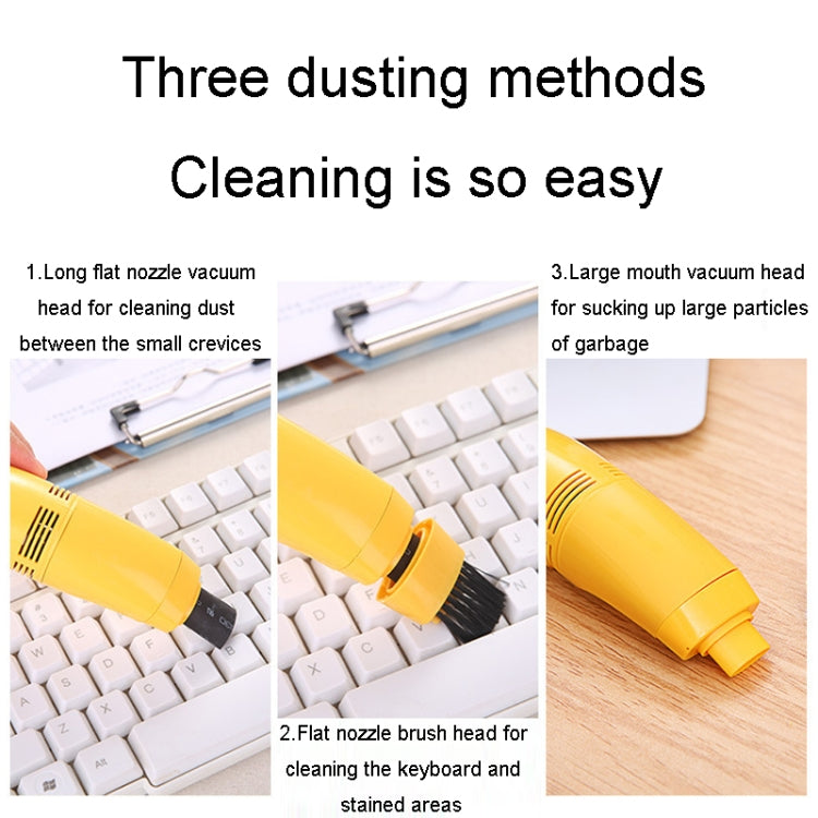 Mini USB Interface Keyboard Cleaning Brush Portable Computer Dust Remover – Durable Build, Easy to Use