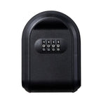 Full Plastic Key Box Password Lock Door Key Storage Password Box, Black, Red, Blue Black
