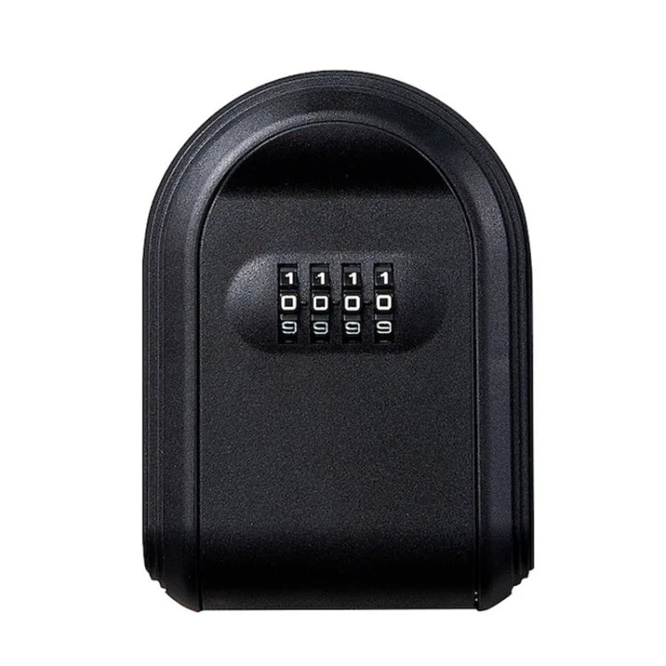 Full Plastic Key Box Password Lock Door Key Storage Password Box, Black, Red, Blue Black