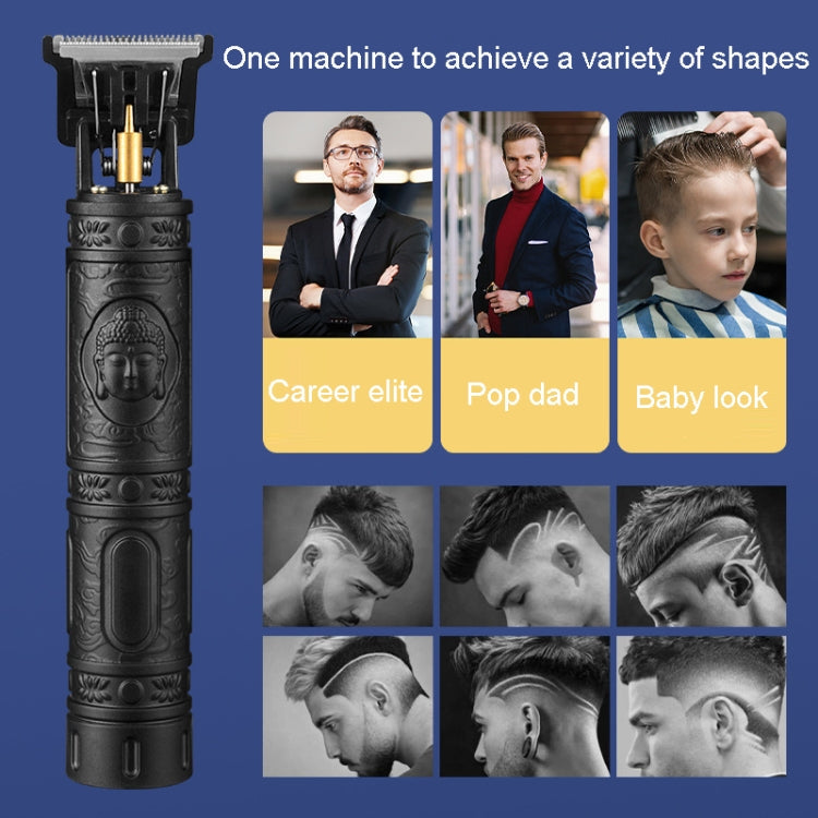 Household Haircutting Tools Electrical Haircut Pusher, Buddhas Head, Dragon And Phoenix – Electroplating