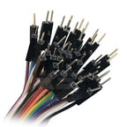 40P DuPont Cable Double-Ended Colorful Wires Wiring Terminal, 10cm, 20cm