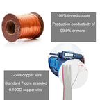40P DuPont Cable Double-Ended Colorful Wires Wiring Terminal, 10cm, 20cm