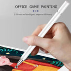 Plastic Stylus With Round Disc Clip Capacitive Pen Cell Phone Stylus