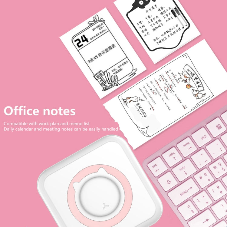 C15 Mini Student Bluetooth Inkless Photo Label Thermal Printer, Green+5 Paper, Pink+5 Paper, Green+5 Stickers, Pink+5 Stickers, Green+10 Paper, Pink+10 Paper, Green+5 Stickers+5 Paper, Pink+5 Stickers+5 Paper, Green+5 Stickers+5 Paper+3 Color Paper......
