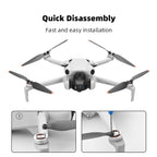Drone Propeller Blades 6030F Props Replacement Parts, For DJI Mini 4 Pro 2pairs, For DJI Mini 4 Pro 4pairs