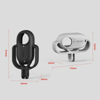For Insta360 GO 3 AMagisn Silicone Case Camera Protective Accessories, Vertical Gray, Vertical Black