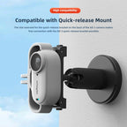 For Insta360 GO 3 AMagisn Silicone Case Camera Protective Accessories, Vertical Gray, Vertical Black
