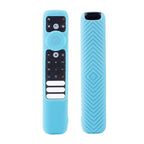 For TCL RC902V Remote Control Protective Case FMR1/FAR2/FMR4 Universal Silicone Shockproof Covers, 20.9 x 4.3 x 1.7cm – Shockproof, Lanyard, Non-slip 20.9 x 4.3 x 1.7cm Luminous Blue