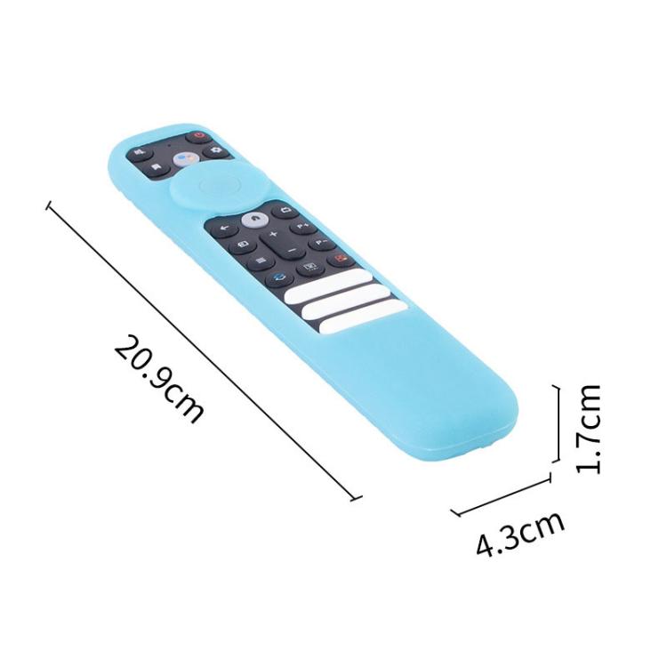For TCL RC902V Remote Control Protective Case FMR1/FAR2/FMR4 Universal Silicone Shockproof Covers, 20.9 x 4.3 x 1.7cm – Shockproof, Lanyard, Non-slip