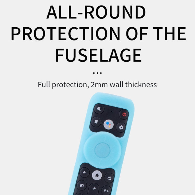 For TCL RC902V Remote Control Protective Case FMR1/FAR2/FMR4 Universal Silicone Shockproof Covers, 20.9 x 4.3 x 1.7cm – Shockproof, Lanyard, Non-slip