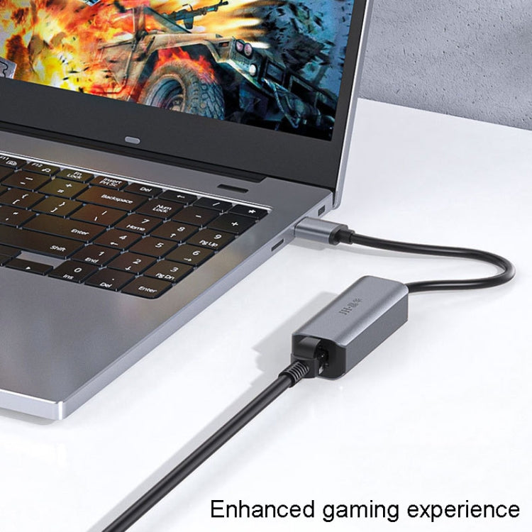 JINGHUA Gigabit LAN Converter For Computer External Driverless Network Card, USB3.0 Single Port, Type-C Single Port, USB3.0 Four Port, Type-C Four Port – Anti-Scratch, Wear-resistant, Aluminum Alloy