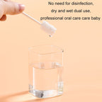 CUYUANSD 30pcs/can Baby Oral Cleaner Tongue Cleaning Gauze Swab, Classic