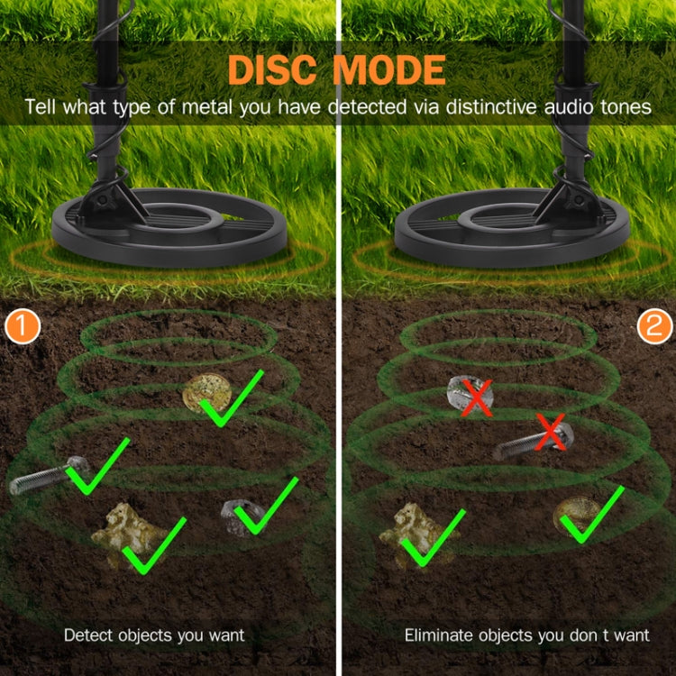 Underground Metal Detection Precise Positioning Outdoor Detection Equipment, MD4080 Black