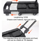 Folding Hand Trolley Portable Luggage Handling Turtle Cart