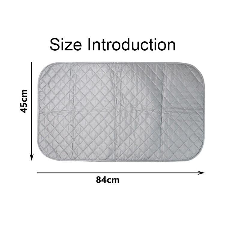Home Ironing Mat Thickened High Temperature Resistant Anti-Slip Ironing Board, Magnetic, No Magnet – Magnetic