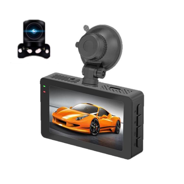 3-Inch Dual-Lens Front 4K + Rear 2K HD WiFi Connected Driving Recorder, A5 – TPU, 4K A5