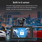 3-Inch Dual-Lens Front 4K + Rear 2K HD WiFi Connected Driving Recorder, A5 – TPU, 4K