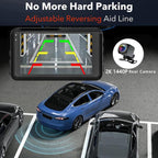 3-Inch Dual-Lens Front 4K + Rear 2K HD WiFi Connected Driving Recorder, A5 – TPU, 4K