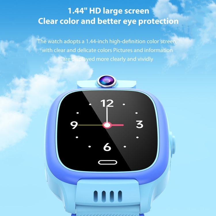Y36 Kids Phone Watch – 1.44-inch 4G Video Call Waterproof Smart Children Phone Watch with SOS...