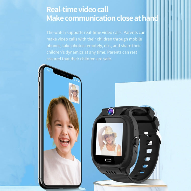 Y36 Kids Phone Watch – 1.44-inch 4G Video Call Waterproof Smart Children Phone Watch with SOS...
