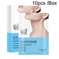 VNO SKIN CARE Goat Milk Neck Mask Lighten Wrinkles Neck Care Mask, 10pcs /Box – Durable Build, Easy to Use 10pcs Box