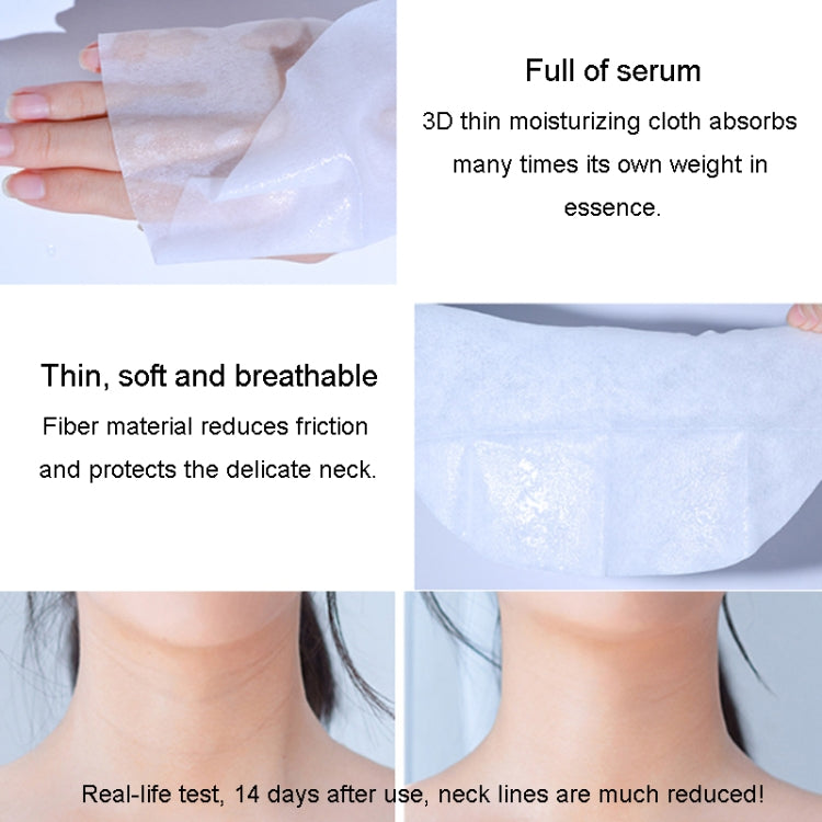 VNO SKIN CARE Goat Milk Neck Mask Lighten Wrinkles Neck Care Mask, 10pcs /Box – Durable Build, Easy to Use