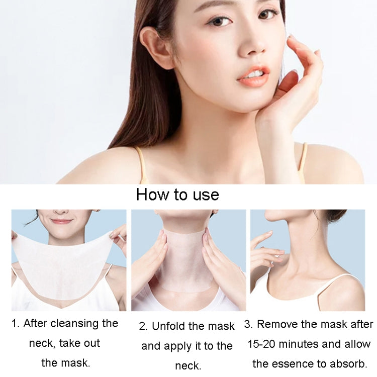 VNO SKIN CARE Goat Milk Neck Mask Lighten Wrinkles Neck Care Mask, 10pcs /Box – Durable Build, Easy to Use