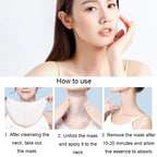 VNO SKIN CARE Goat Milk Neck Mask Lighten Wrinkles Neck Care Mask, 10pcs /Box – Durable Build, Easy to Use
