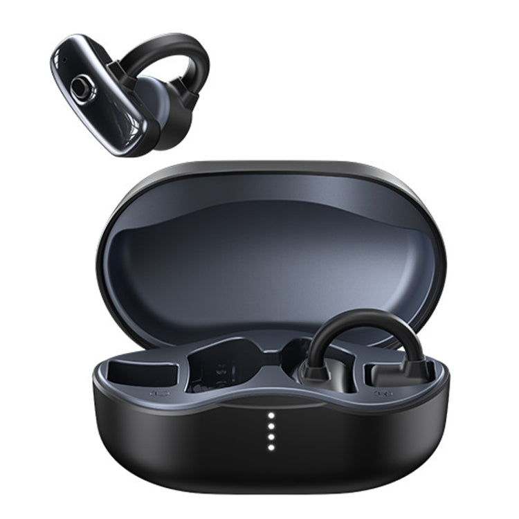 OpenBuds P2 Clip-On Bone Conduction Bluetooth Earphone Sports Music Wireless Earphone, P2 P2 Black