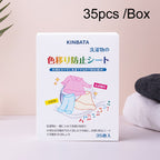 35pcs /Box KINBATA Anti-Dyeing And Anti-Color Transfer Laundry Color Absorbent Tablets Default Title