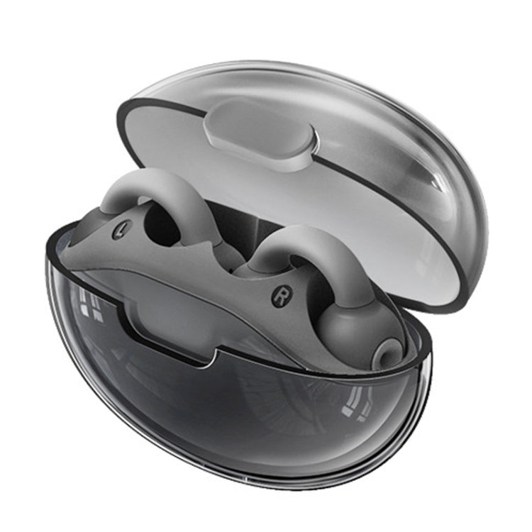 REMAX CozyBuds W15 Transparent Ear Clip Wireless Bluetooth Earphone OWS Sports Earphone, W15 W15 Star Black