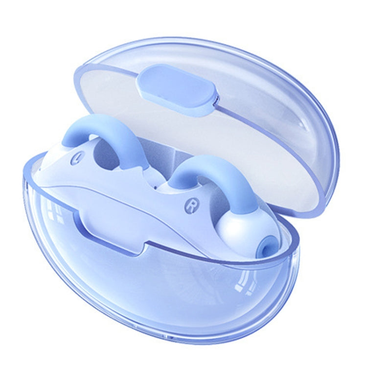 CozyBuds W15 Transparent Ear Clip Wireless Bluetooth Earphone OWS Sports Earphone, W15 – Bluetooth W15 Blue