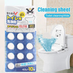 DOINN 10pcs /Pack Household Toilet Drainage Pipe Unclogging Foaming Tablet, Toilet, Plumbing