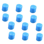 12pcs /Box Silicone Mud Children Sleep Earplugs Noise Reduction Swimming Waterproof Ear Plugs Blue