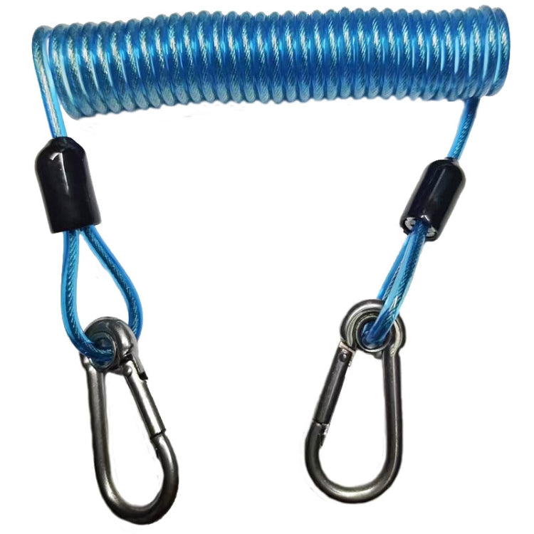 304 Stainless Steel Diving Camera Anti-lost Strap Motorcycle Anti-theft Rope, Random Color Delivery Default Title