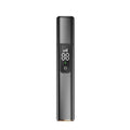 Electric Digital Display Nose Hair Trimmer Rechargeable 3 Gear Adjustable Portable Shaver Black